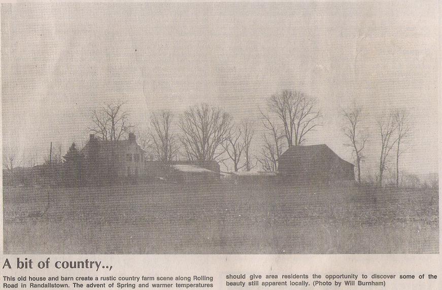 Sauter farm, Hebbville, Maryland.