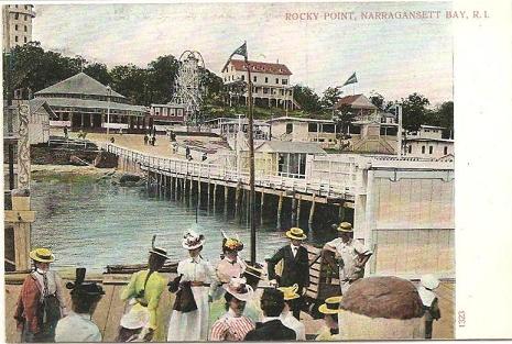 Trip To Rocky Point with vintage post cards