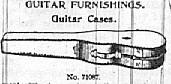 Guitar case, No. 71087.