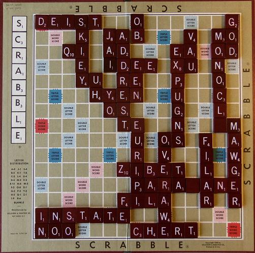 World Scrabble Championship, 
Round 17.