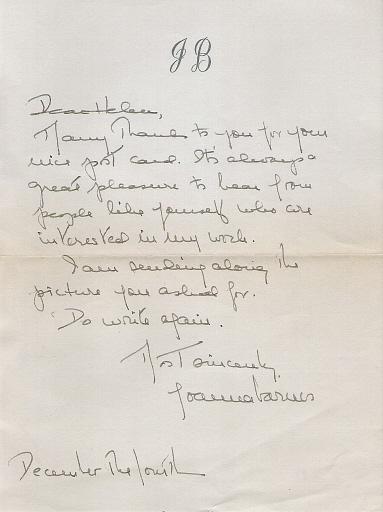
Joanna Barnes note
