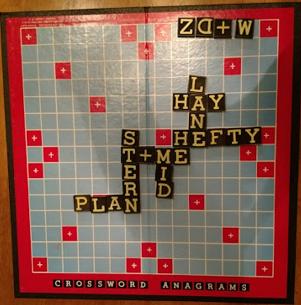 Crossword Anagrams game, round 3.