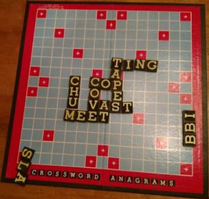 Crossword Anagrams game, round 4.