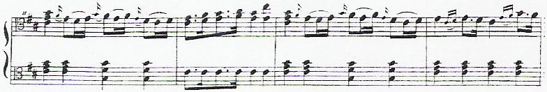 Piano notation - new way.