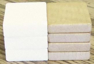 First Deluxe Scrabble: tiles thickness.